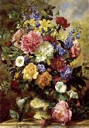 unknow artist Floral, beautiful classical still life of flowers.101 painting